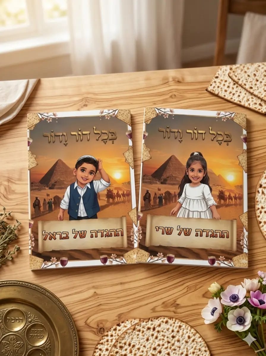 הגדות פסח מעוצבות לילדים