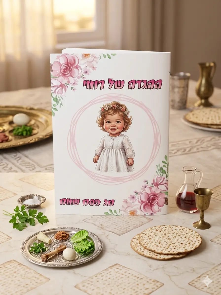 הגדה של פסח מעוצבת אישית